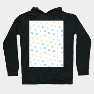 Cute Pastel Polka Dot Pattern Hoodie